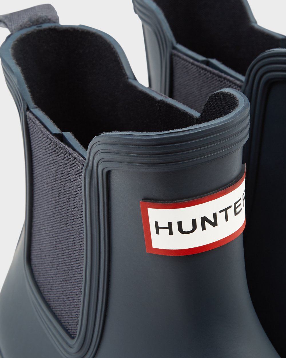 Womens Chelsea Boots - Hunter Original (40KDPWGSR) - Navy